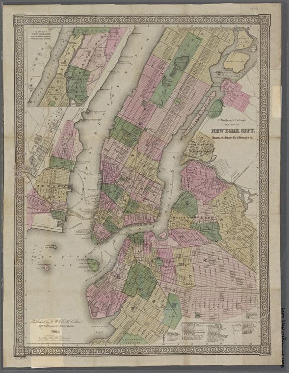 Manhattan map reference